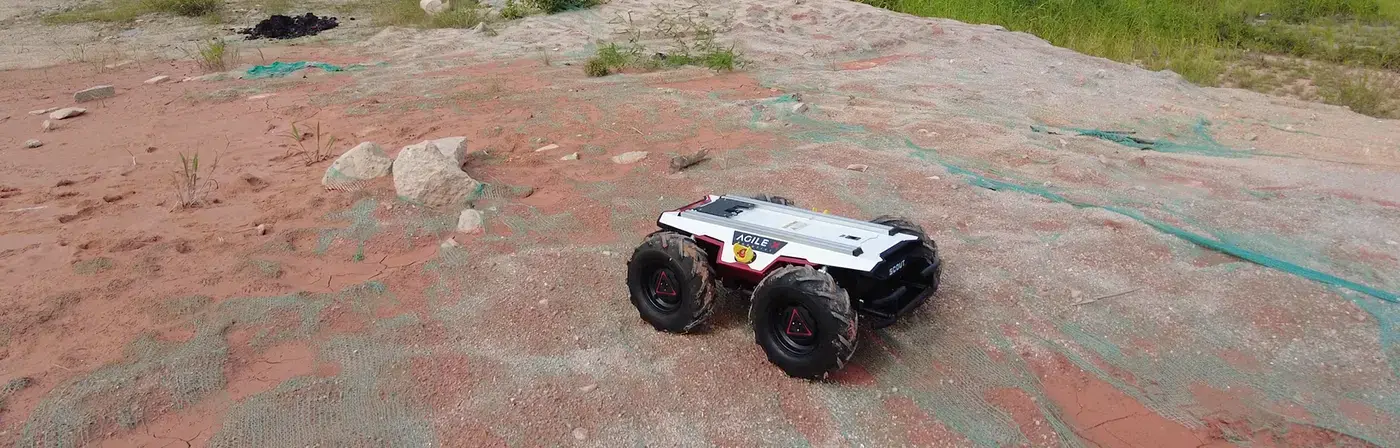 SCOUT 2.0 - UNIWERSALNA PLATFORMA 4WD DO ROBOTÓW TERENOWYCH I AUTONOMICZNYCH