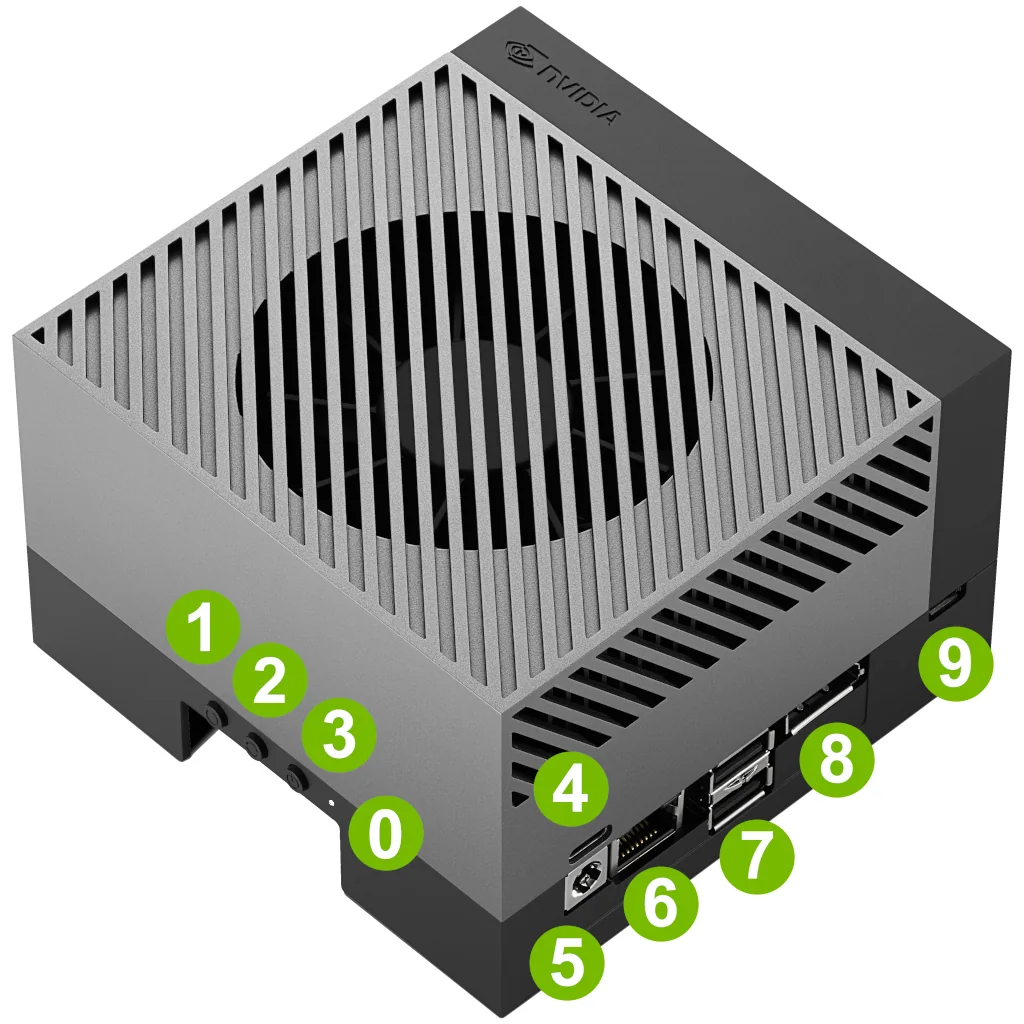 NVIDIA Jetson AGX Orin Developer Kit 64 GB NVIDIA – ujęcie 3 z 3