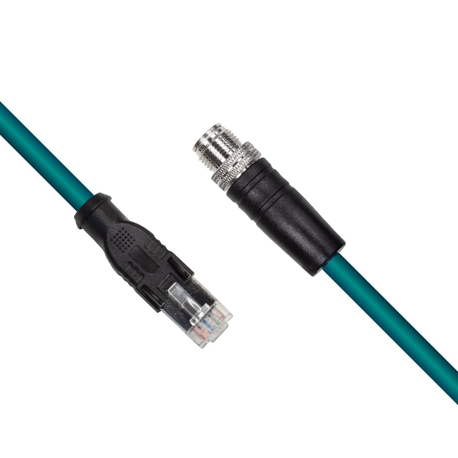 Luxonis Ethernet cable, M12/RJ45 - 2m/6ft cable Luxonis - ujęcie 2 z 2