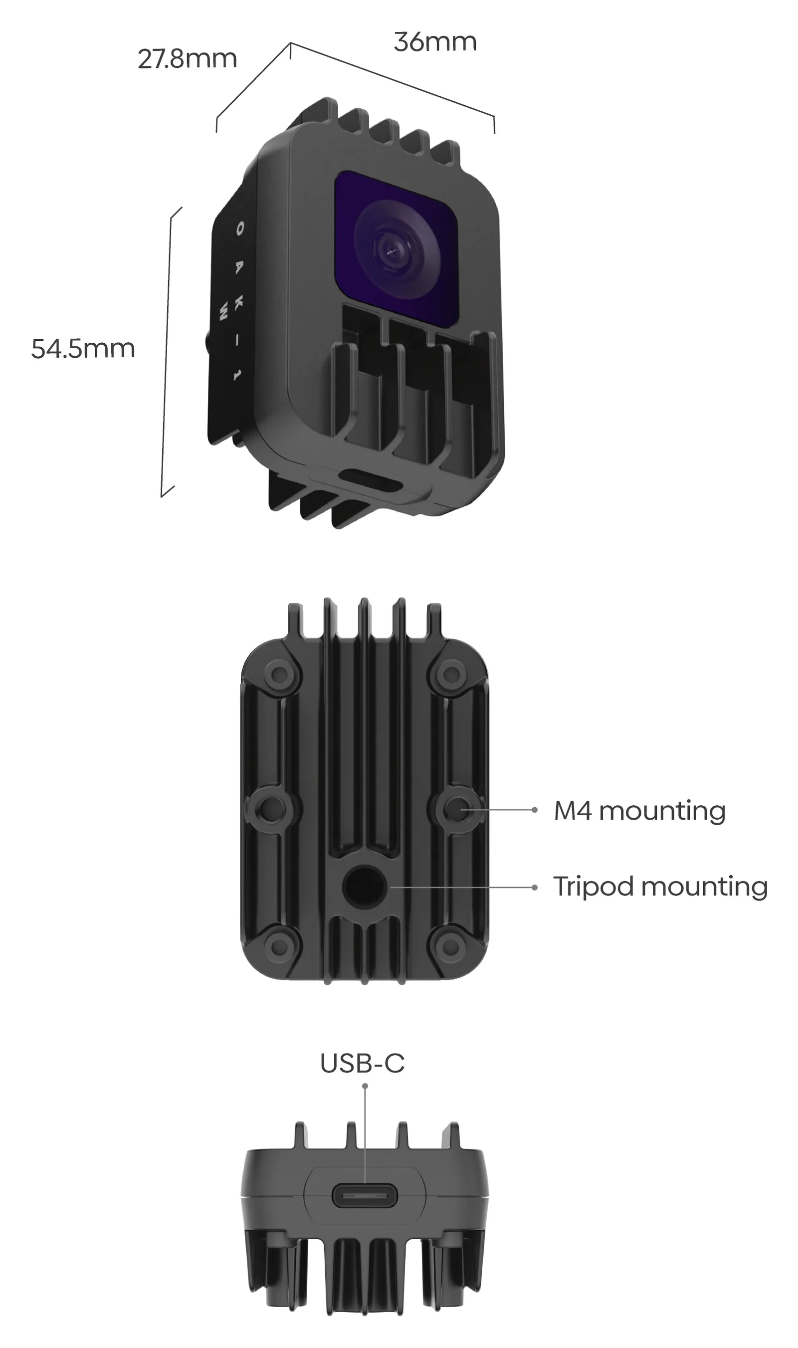Luxonis OAK-1 W - IMX378 - diagram budowy i kluczowe komponenty